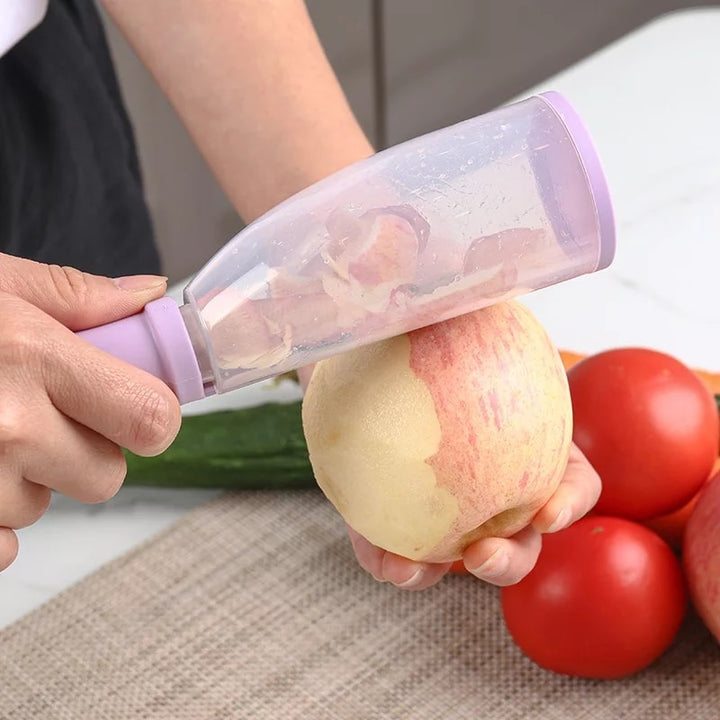 Vegetable Peeler With Container