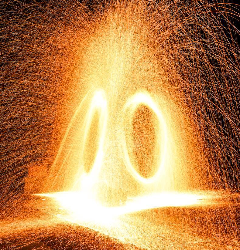Rainbow steel wool kit