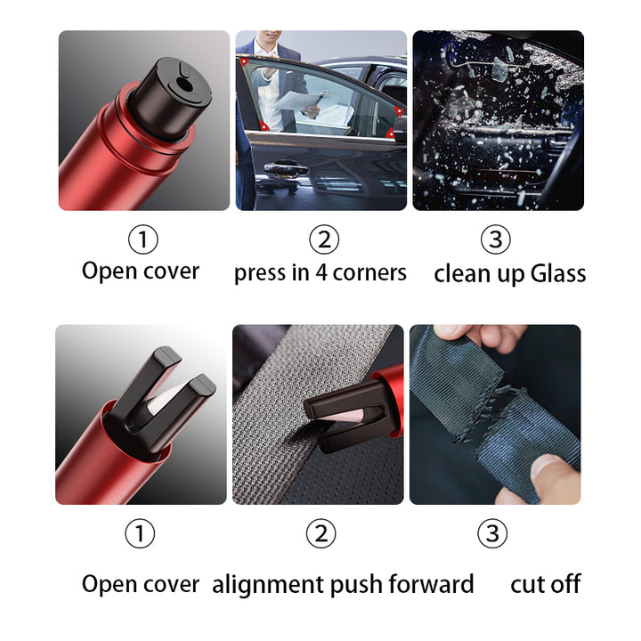 2 in 1 Car Safety Hammer