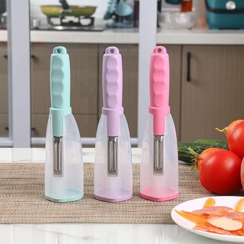 Vegetable Peeler With Container