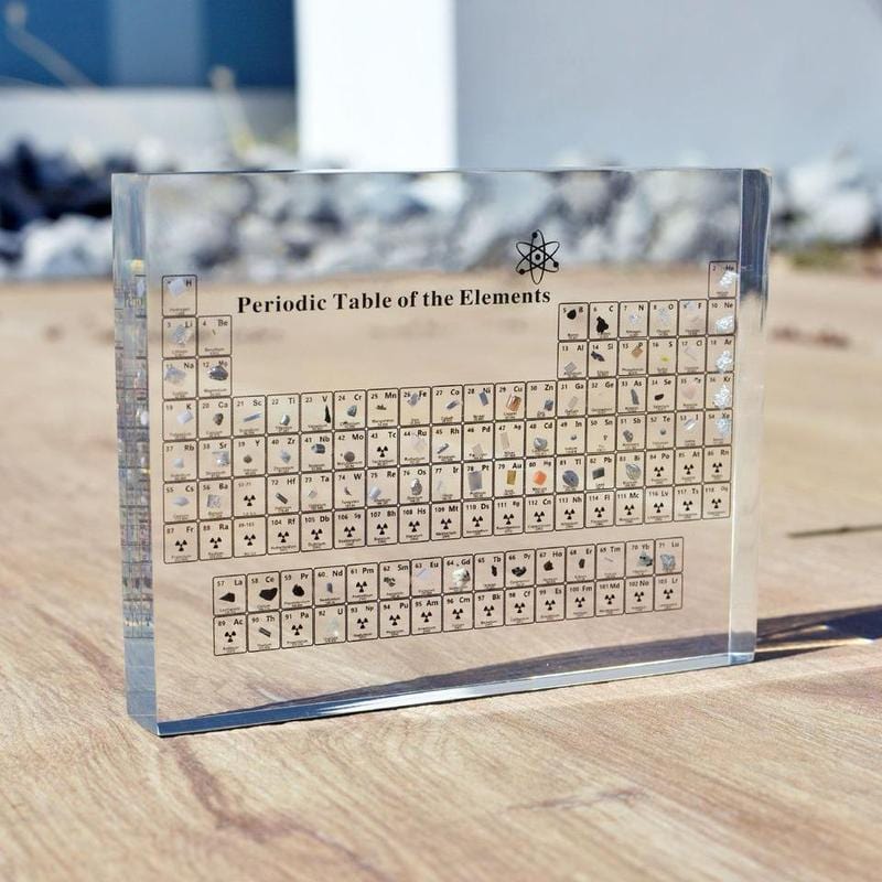 Periodic Table with real elements
