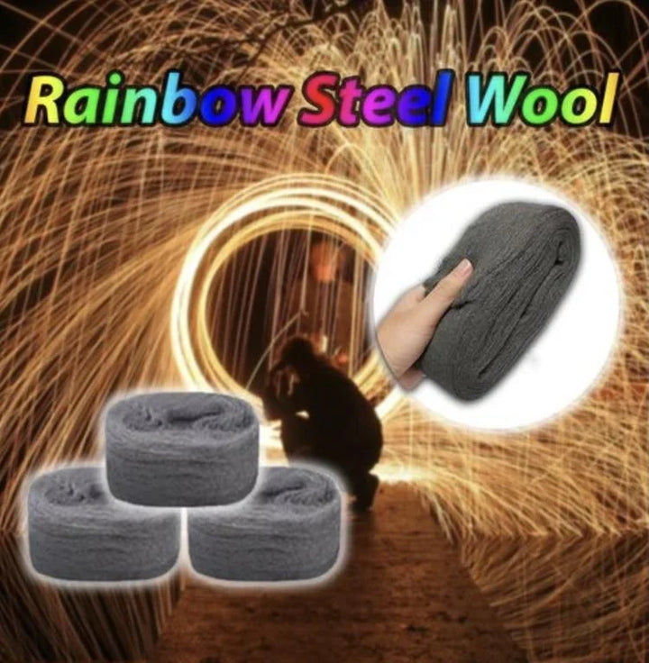 Rainbow steel wool kit