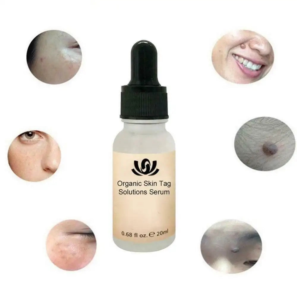 Organic skin solution serum